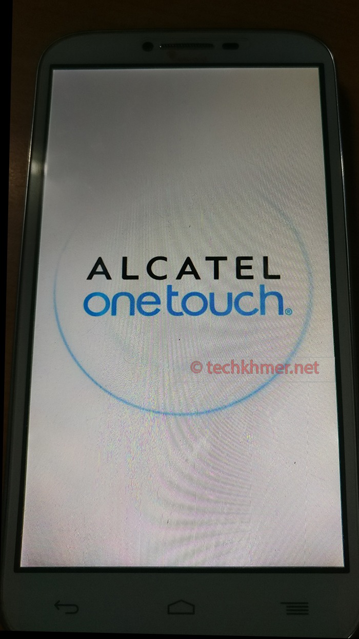 រូប​ទី​៧ របៀប​លុប​ទិន្នន័យ​ចោល​ទាំងអស់​ពី​ទូរស័ព្ទ ឬ​ហៅ​ថា​ធ្វើ​ឲ្យ​ទូរស័ព្ទ​ដូច​ទើប​ចេញ​ពី​រោងចក្រ (factory reset) សម្រាប់​ទូរស័ព្ទ Alcatel Onetouch C9។