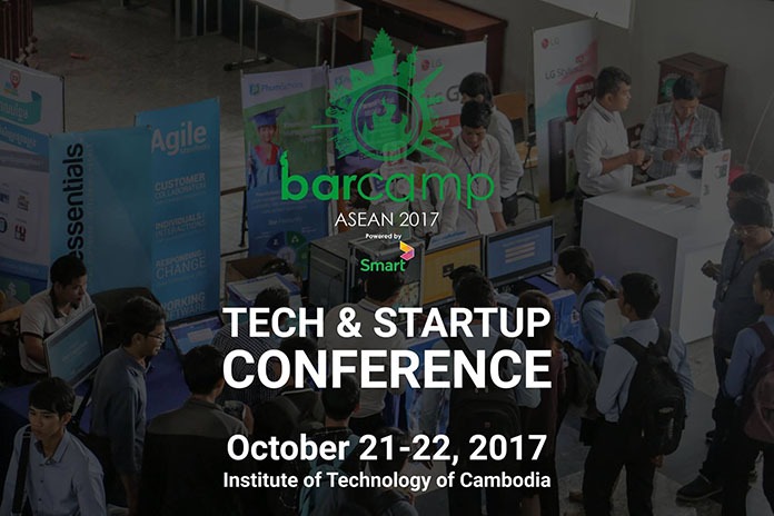 ព្រឹត្តិការណ៍​សិក្ខាសាលា​បច្ចេកវិទ្យា និង​ការ​ចាប់​ផ្ដើម​ជំនួញ​ឆ្នាំ​២០១៧ (BarCamp ASEAN 2017 Tech & Startup Conference)។