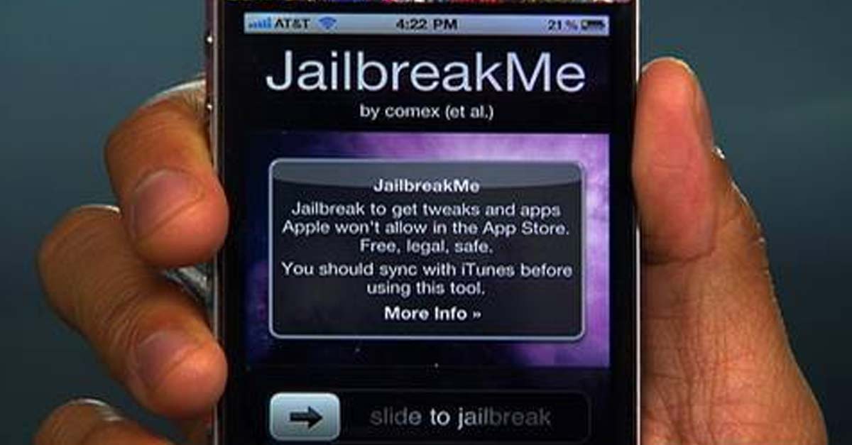 Jailbreak ទូរស័ព្ទ iPhone។