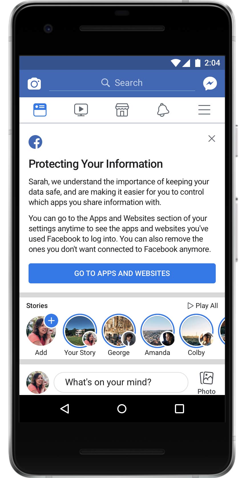 Facebook ផ្ញើសារទៅអ្នកប្រើប្រាស់ដែលត្រូវគេលួចទិន្នន័យផ្ទាល់ខ្លួន។