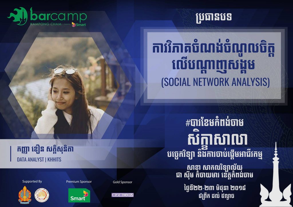 ប្រធានបទ​ក្នុង​កម្មវិធី​បារខែម​កំពង់ចាម ២០១៨ (BarCamp Kampong Cham 2018)។