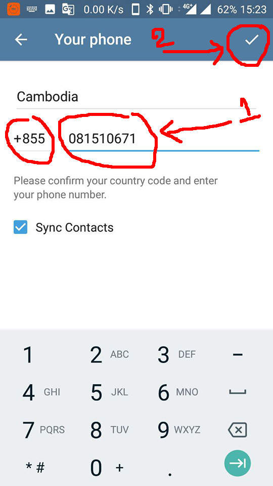 បង្កើតគណនី Telegram ច្រើនក្នុងទូរស័ព្ទតែមួយ (Multiple Account Telegram)។