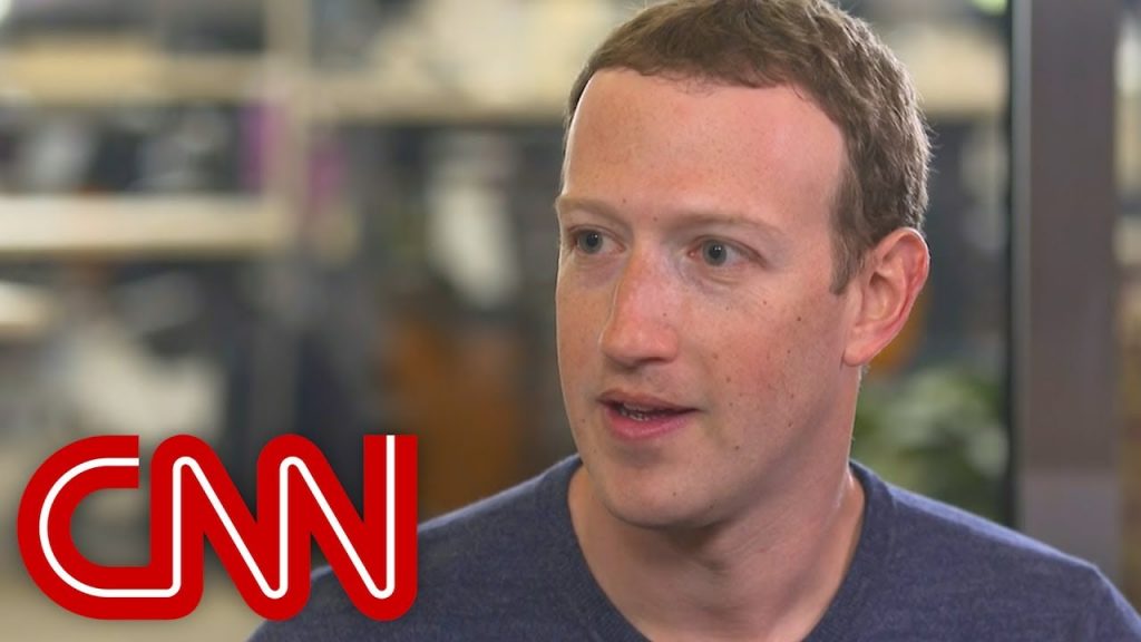 ម្ចាស់​ក្រុមហ៊ុន​ហ្វេសប៊ុក (Facebook CEO) លោក Mark Zuckerberg ផ្ដល់​បទសម្ភាសន៍​ឲ្យ​ទូរទស្សន៍ CNN។