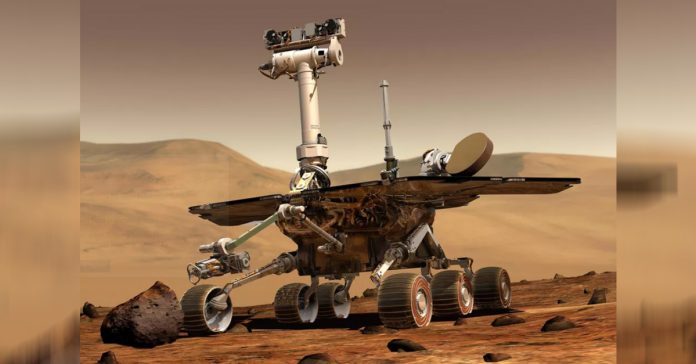យាន​រុករក Opportunity Rover របស់​អង្គការ​ណាសា (NASA)។ Photo: NASA