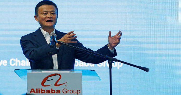 លោក Jack Ma ប្រធាន និង​ជា​ស្ថាបនិក​ក្រុមហ៊ុន Alibaba។